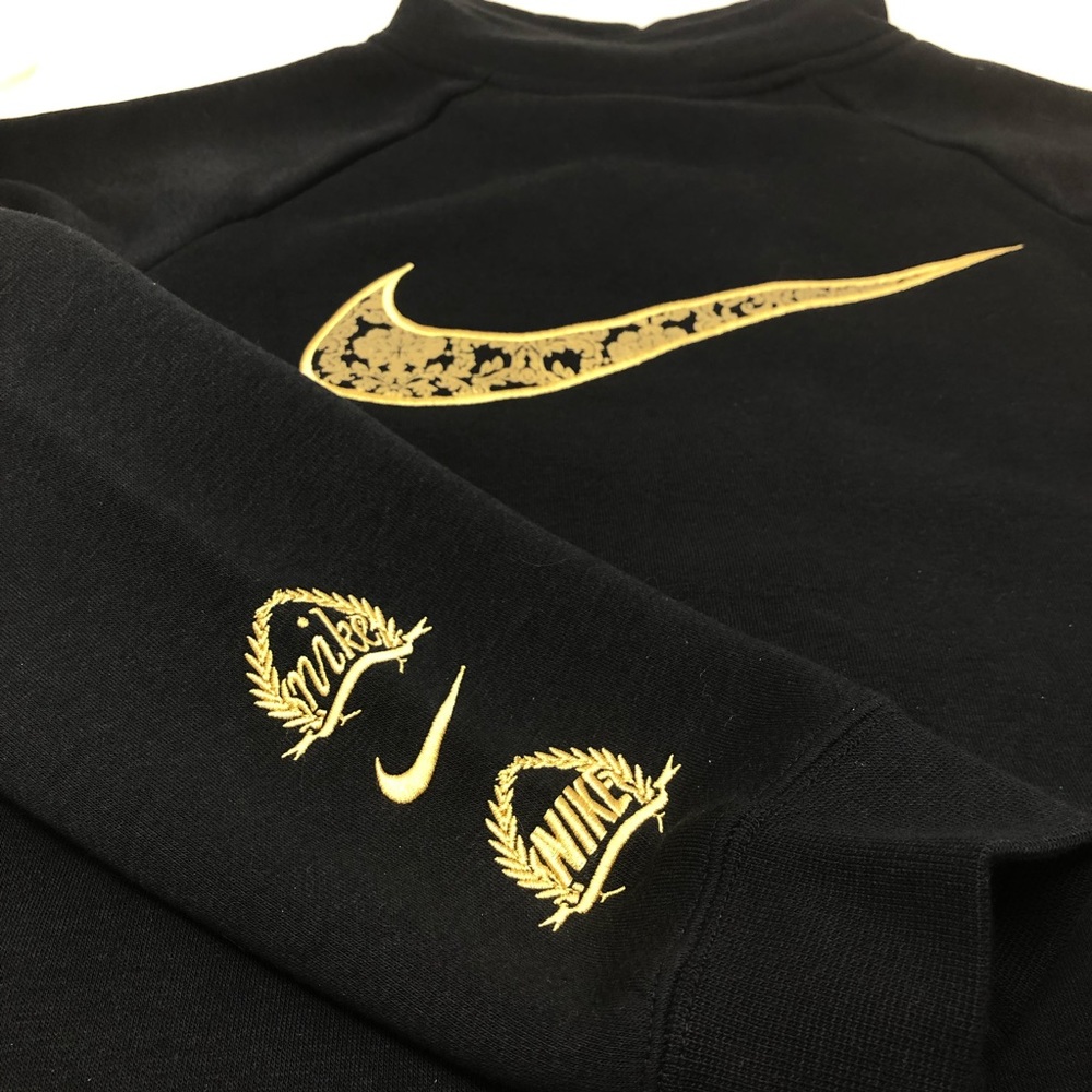 Limited Edition Gold Half Zip Sweatshirt - Picture 2 of 8